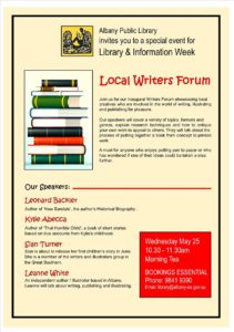 Local Writers Forum